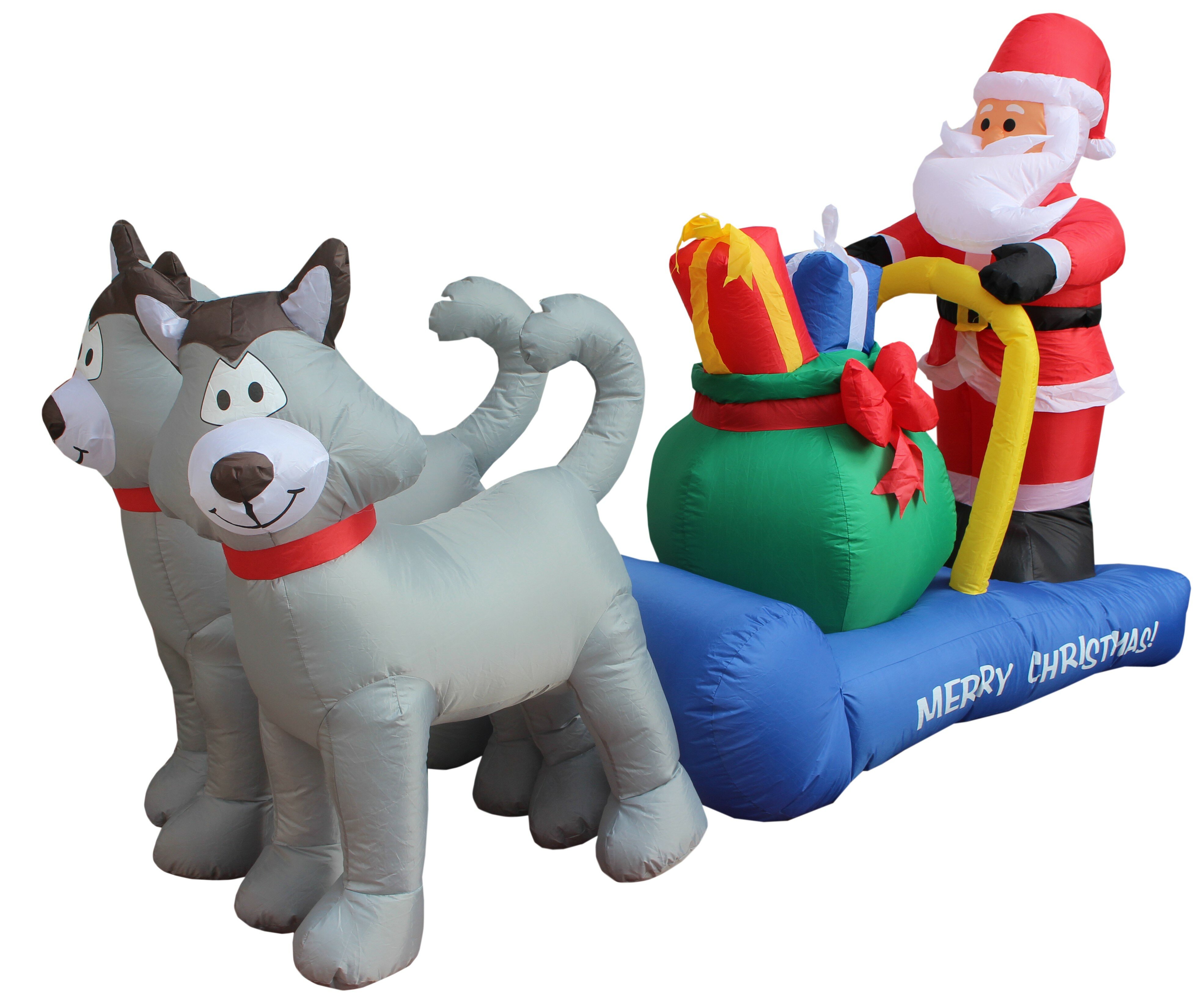 Christmas Outdoor LED Inflatable of Dogs On The Gift outlets Bags